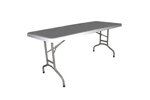 table rectangulaire pliante